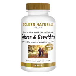 Golden Naturals Spieren En Gewrichten Capsules