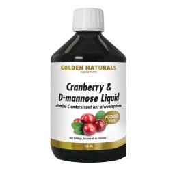 Golden Naturals Cranberry & D-Mannose Liquid