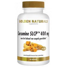 Golden Naturals Curcumine SLCP 400mg Capsules