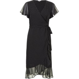 Promiss Fancy Dot Dames Jurk Maat 36