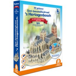 3D Gebouw - Sint-Janskathedraal Den Bosch (184 stukjes)