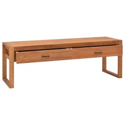 vidaXL Tv-meubel 140x40x45 cm teakhout