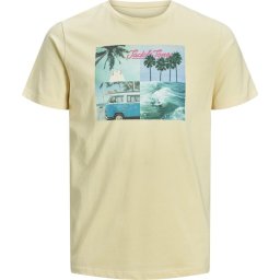 Jack & Jones - JORSUITE TEE SS CREW NECK - Flan - S