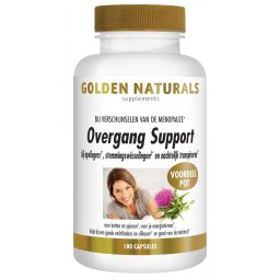 Golden Naturals Overgang Support Capsules