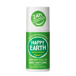 Happy Earth 100% Natural Deo Roll-On Cucumber Matcha