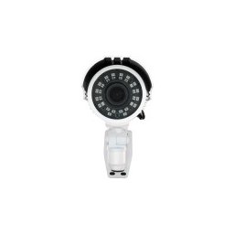 COMPACT Beveiligingscamera 2,8-12 mm 4in1 720p 1,3 Mpx Kleur Wit