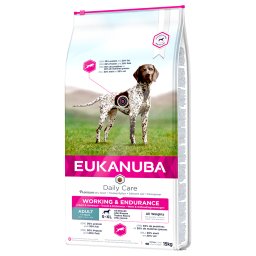15kg Adult Working & Endurance Eukanuba Daily Care Hondenvoer