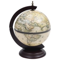 vidaXL Globebar tafelmodel eucalyptushout groen