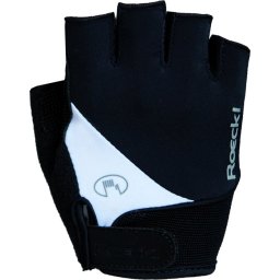 Roeckl Napoli Fietshandschoenen - Maat 9 - Black/White