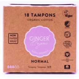 Ginger Organic Tampons Normal