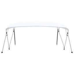 vidaXL Biminitop 4-boogs 243x(230-244)x137 cm wit