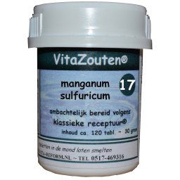 Vitazouten Nr. 17 Manganum Sulfuricum 120st