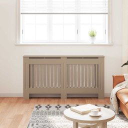 vidaXL Radiatorombouw 152x19x81,5 cm bewerkt hout