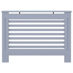 vidaXL Radiatorombouw 112x19x81,5 cm MDF antraciet