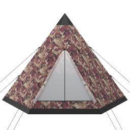 vidaXL Tent 4-persoons meerkleurig