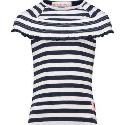 Vingino - Dark Blue - Maat 98 -Meisjes T-shirt