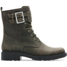Clarks Orinoco2 Lace Dames Laarzen - 37 - Dark Olive Lea