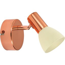 EGLO Glossy 2 - Spot - 1 Lichts - LED - Koperkleurig - Champagne