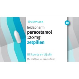 Leidapharm Paracetamol Zetpil 120mg