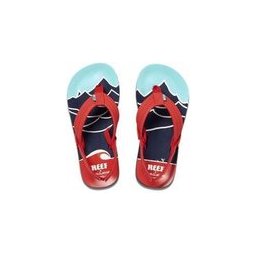 Reef Jonas Claesson Lil Ahi Mountain Wave - Maat 19/20 - Jongens Slippers - Blauw