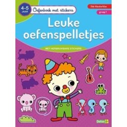 Oefenboek - Leuke oefenspelletjes 4-5 jaar