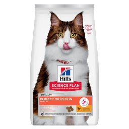 3kg Adult Perfect Digestion met Kip Hill's Science Plan Kattenvoer