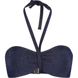 Sapph Beach Roza Grazia - 90B - Marine Blauw - Bandeau / Softcup Bikinitop