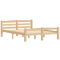 vidaXL Bedframe massief grenenhout 120x200 cm