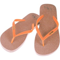 SINNER Padank Dames Slippers - 36 - Bruin/Oranje