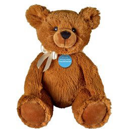 Heinrich Bauer Knuffelbeest Eco-Line, knuffelbeer 40 cm van gerecycled materiaal