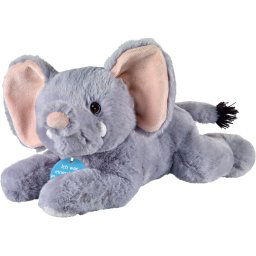 Heinrich Bauer Knuffelbeest Eco-Line, olifant liggend van gerecycled materiaal