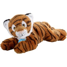 Heinrich Bauer Knuffelbeest Eco-Line, tijger bruin liggend van gerecycled materiaal