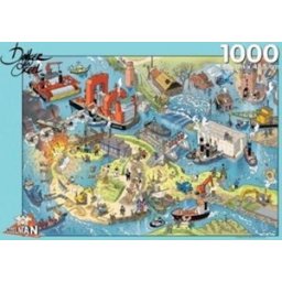 Waterwerken - Danker Jan Puzzel (1000 stukjes)