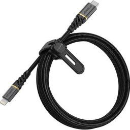 Otterbox Premium Lightning Naar USB-C Kabel 2 Meter Zwart