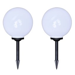 vidaXL Tuinpadlampen 4 st met grondpin LED 30 cm