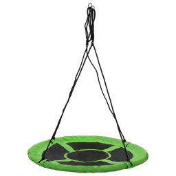 vidaXL Schommel 100 kg 110 cm groen