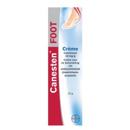 Canesten Foot Crème bij Voetschimmel