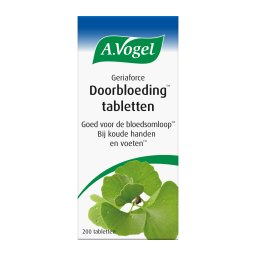 A.Vogel Geriaforce Doorbloeding* Tabletten