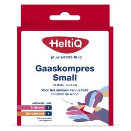 HeltiQ Gaaskompres Small