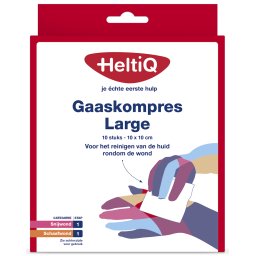 HeltiQ Gaaskompres Large