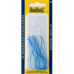 Duodent Brugnaalden/Flosgeleiders Super-Fine 20st