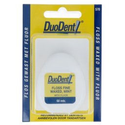 Duodent Floss Fine Waxed Mint