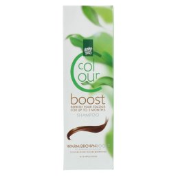 Hennaplus Colour Boost Warm Brown Shampoo
