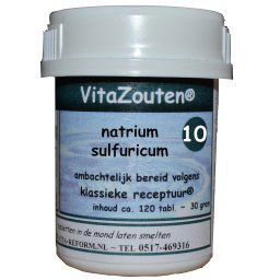 Vita Reform Vitazouten Nr. 10 Natrium Sulfuricum 120st