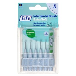 TePe Interdentale Rager Extra Soft Blauw 0,6mm