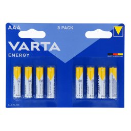 Varta Energy AAA 8ST Batterijen