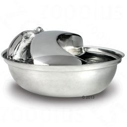 - Raindrop Fontein - Raindrop Drinkfontein Roestvrij Staal 1,75 l