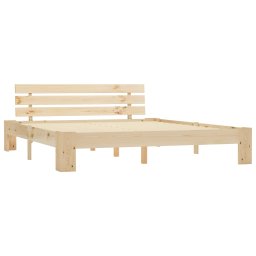 vidaXL Bedframe zonder matras massief grenenhout 180x200 cm