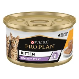 24x85g Kitten Kip Purina Pro Plan Kattenvoer