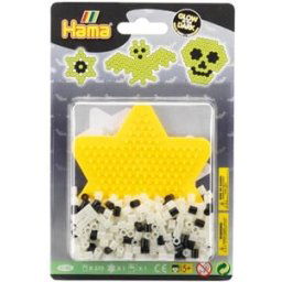 Hama - Glow in the Dark strijkkralen (375 stukjes)